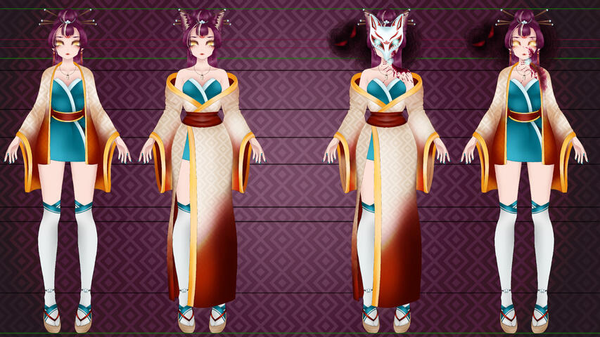 Yoko Shiranui Character Reference