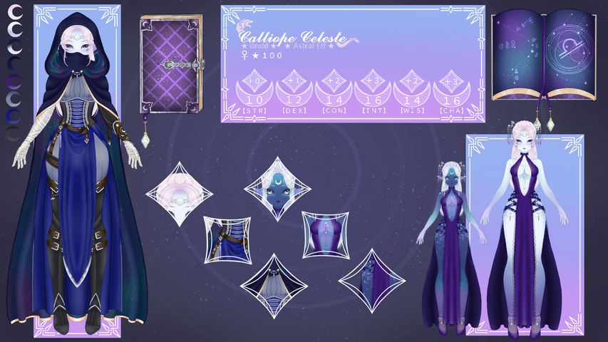 Calliope Celeste Character Sheet
