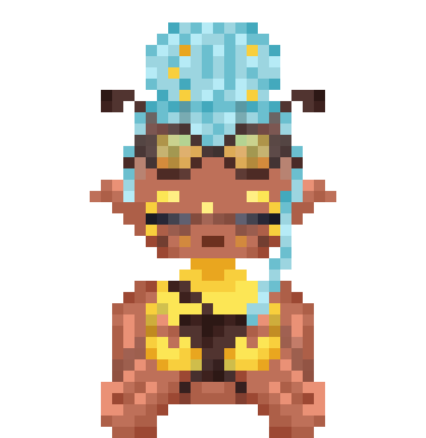 Circuit Pixelart Heart